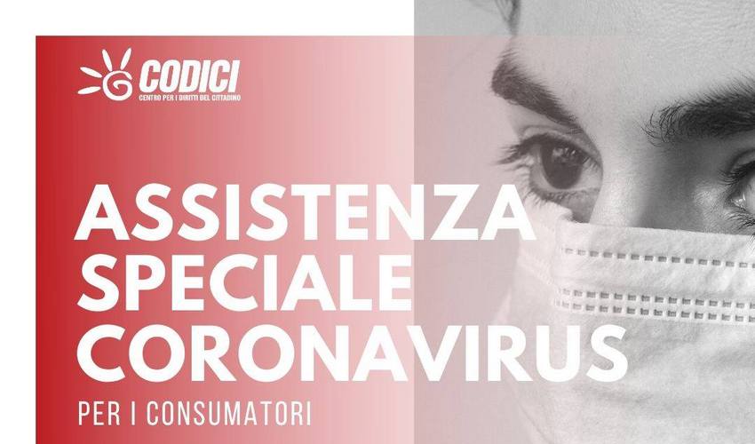 Coronavirus, Codici in aiuto dei consumatori