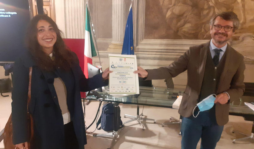 A Codici Emilia-Romagna il premio Vivere a Spreco Zero per l'attività svolta a favore dei cittadini