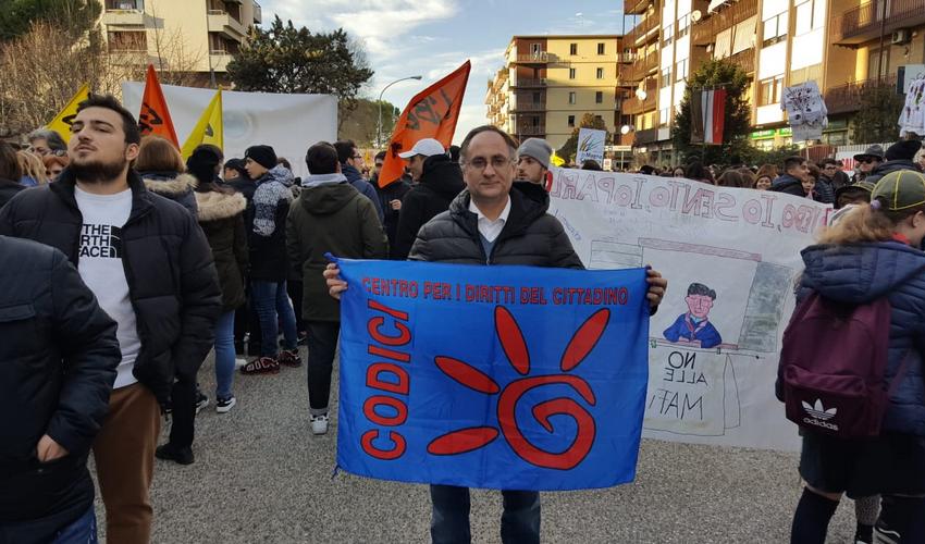 Codici a Foggia per la manifestazione contro la mafia