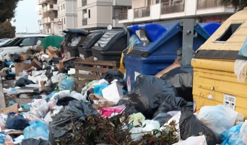 Codici: a Foggia è emergenza rifiuti