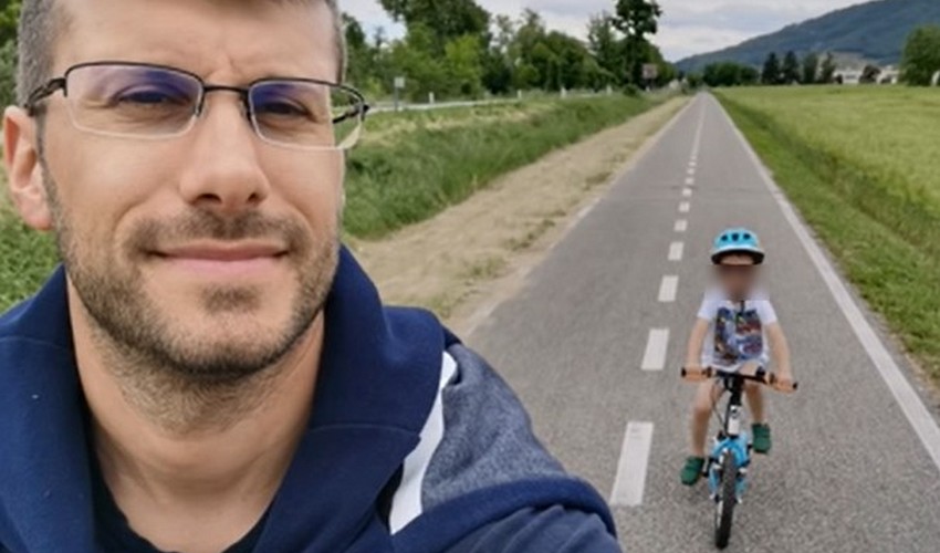 Codici: al fianco del papà multato in bici con il figlio. Serve buonsenso, non multe insensate